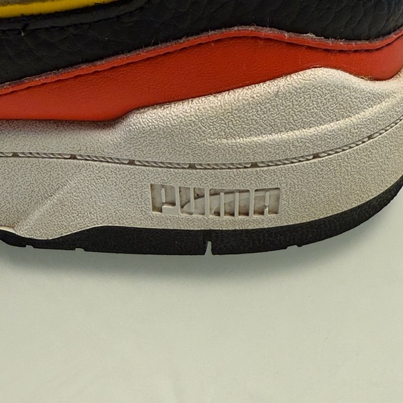 Puma Kids Boys Slipstream Jr 'Block Party’ Sneakers Skater Shoes Size 4.5 - Picture 7 of 10